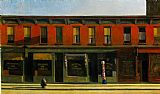 Edward Hopper Early Sunday Morning painting